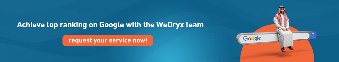 Achieve top ranking on Google with the WeOryx team — request your service now!